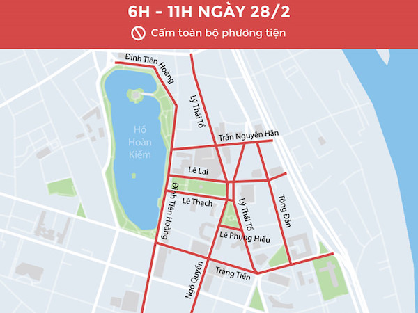 'Phong tỏa' 10 tuyến phố trong ngày chính thượng đỉnh Mỹ - Triều