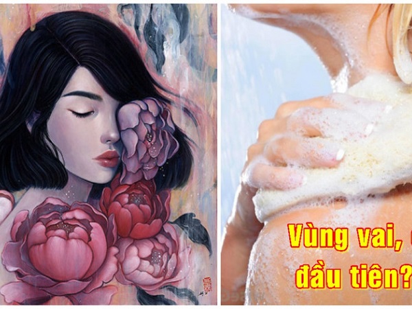 5 nét tính cách bí mật được tiết lộ qua vùng cơ thể phụ nữ tắm đầu tiên