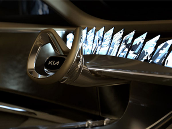 Kia EV concept có 21 màn hình trên xe