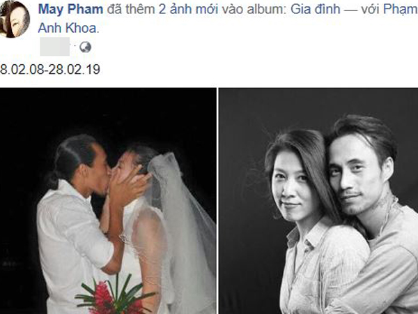 Kỷ niệm ngày cưới, bà xã Phạm Anh Khoa 'nhắc nhẹ' chồng bằng hành động đơn giản