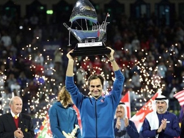 Federer đoạt danh hiệu ATP thứ 100