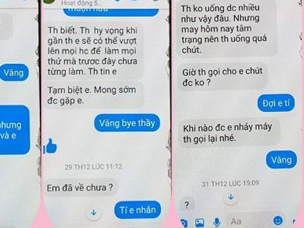 Tạm đình chỉ công tác thầy giáo bị tố nhắn tin gạ tình nữ sinh lớp 10