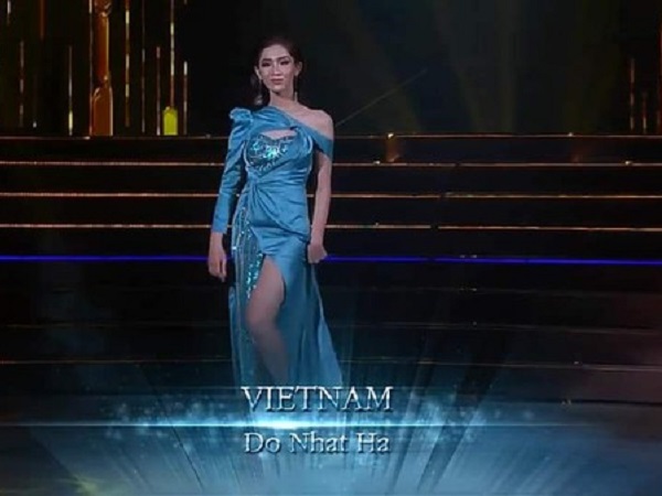 Trang phục dạ hội của Nhật Hà tại bán kết Miss Int' Queen 2019 gây tranh cãi