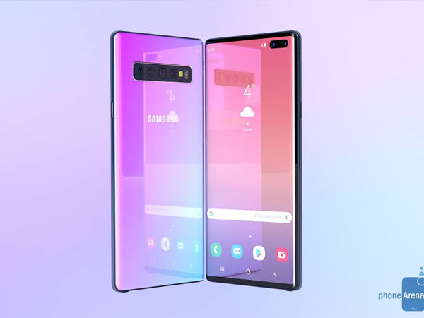 Ý tưởng Galaxy Note 10 với màn hình 'đục lỗ', 6 camera