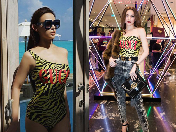 Đụng hàng một bộ bodysuit: Huyền Baby chỉ đơn thuần phô diễn vóc dáng, Hà Hồ lại mix đồ cực cao tay khó ai sánh kịp