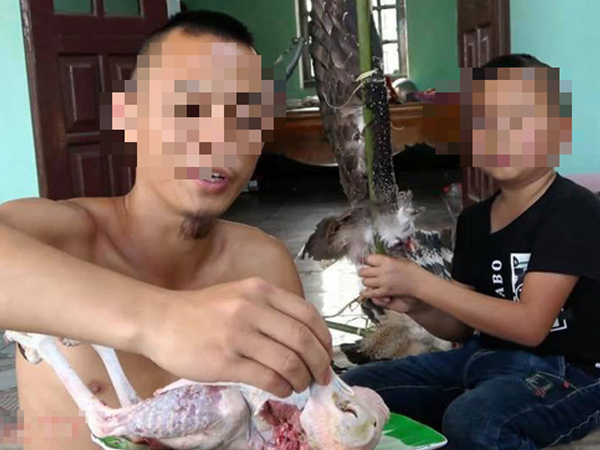 Anh em Tam Mao TV bị nghi 'thịt chim quý' rồi quay clip: Lông chim đã bị đốt hết