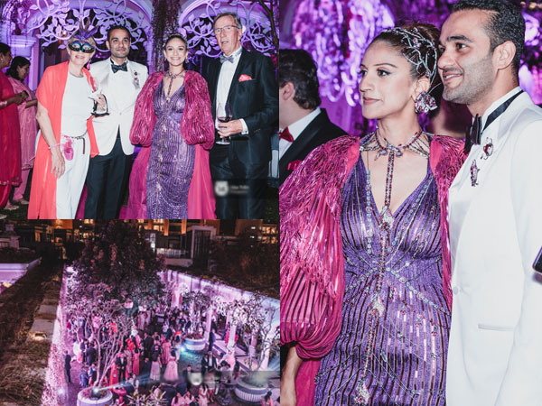 Cặp đôi tỷ phú Ấn Độ lộng lẫy cùng các khách mời đại gia vào đêm tiệc 'Pink Party' đầu tiên ở Phú Quốc