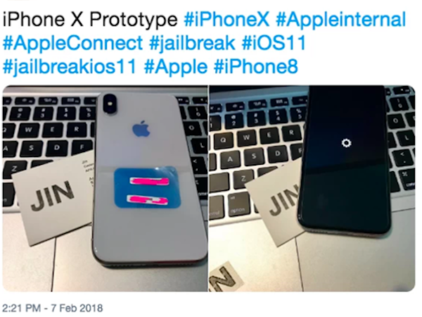 iPhone nguyên mẫu bị hacker lợi dụng để khai thác lỗ hổng