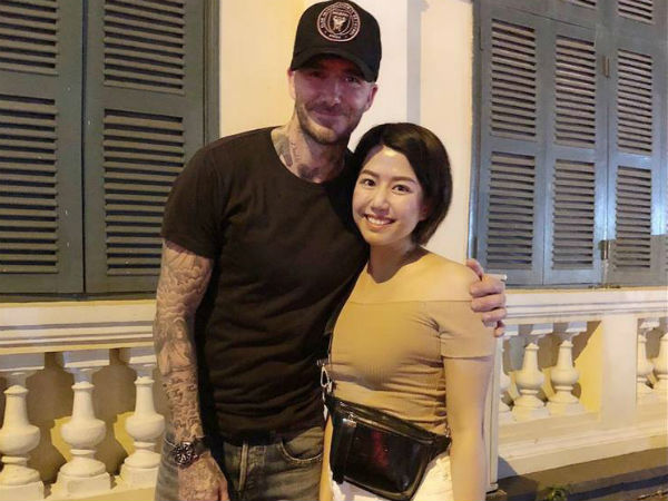 David Beckham đang có mặt tại Việt Nam, dạo phố đi bộ và thoải mái chụp ảnh cùng người hâm mộ