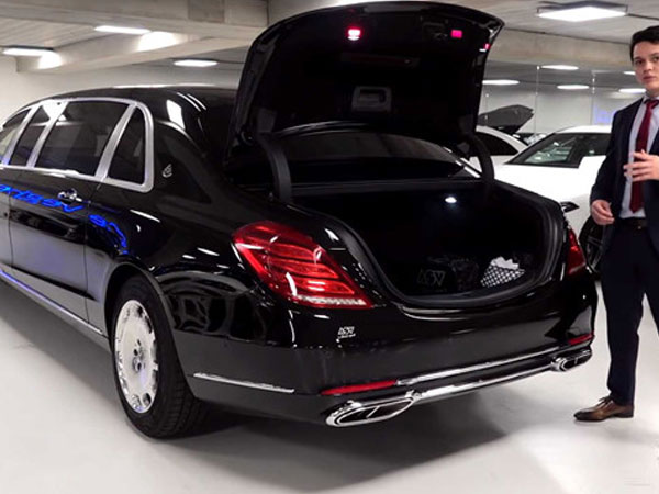 Mercedes-Maybach S600 Pullman Guard 2019 chống đạn giá 1,56 triệu USD