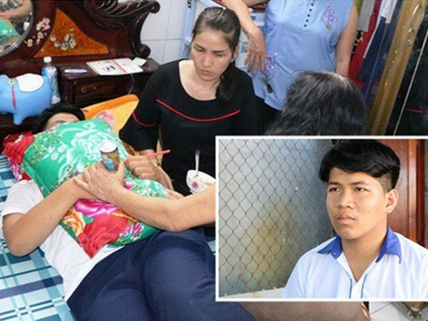 Hình ảnh tiều tụy của nam sinh bị vạ oan vụ cô giáo vào nhà nghỉ với học sinh lớp 10