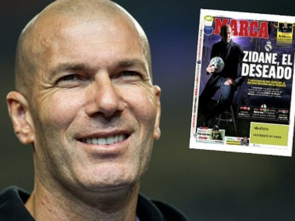 Real chuẩn bị đưa Zidane trở lại