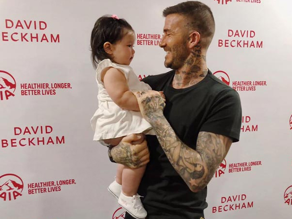 Cô bé đáng yêu khiến David Beckham 'mê mẩn' khi tới Việt Nam là ai?