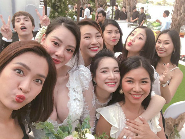 'Bạn thân nóng bỏng' gây chú ý hơn cả Nhã Phương khi chụp chung ảnh là ai?