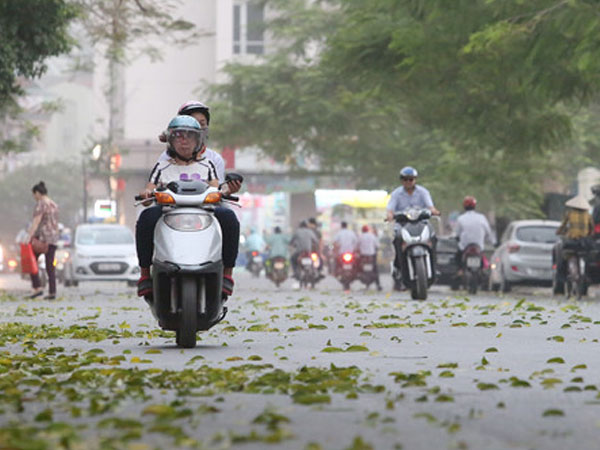 Đêm nay, miền Bắc trở rét kèm mưa dông và gió mạnh