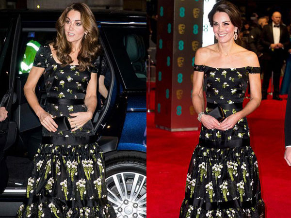 Kate Middleton đã đạt đỉnh cao tiết kiệm trang phục giống Công nương Diana, khiến dân tình 'phục lăn' vì chế lại váy quá sức tài tình