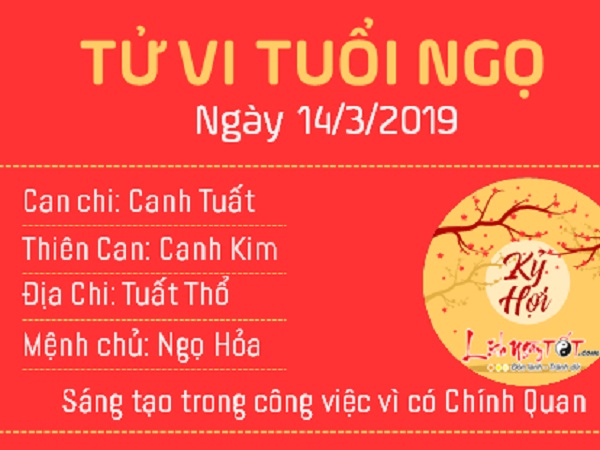Tử vi Thứ 5 ngày 14/3/2019 của 12 con giáp: Tuất sự nghiệp rộng mở, Thân đen đủi bị hiểu lầm