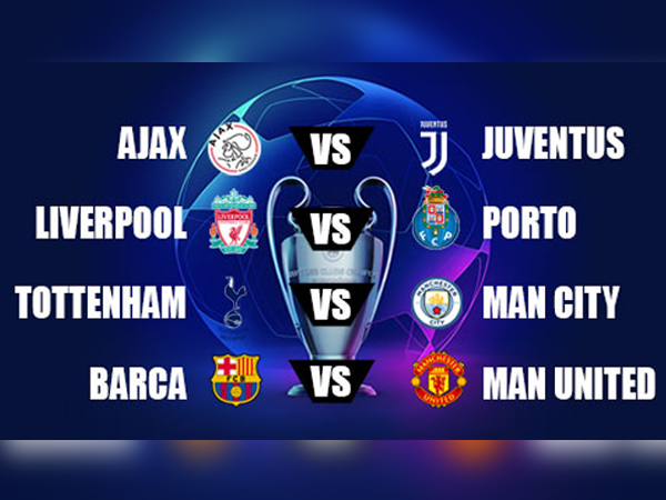 Bốc thăm tứ kết Champions League: M.U đen đủi đụng Barca, nội chiến Tottenham vs Man City