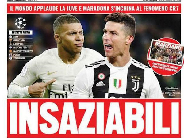 Juventus đặt mục tiêu đưa Mbappe về đá cặp cùng Ronaldo