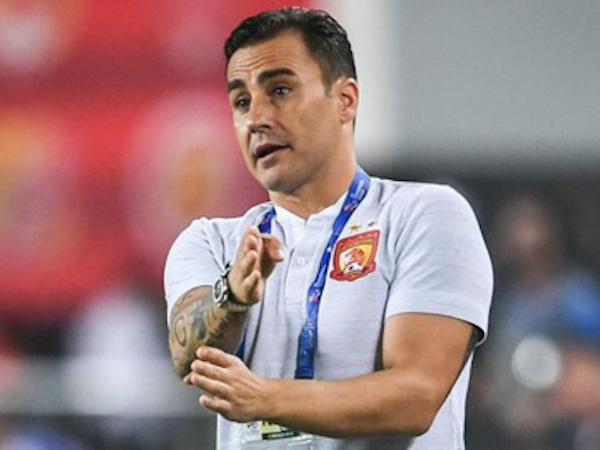 Cannavaro được bổ nhiệm làm HLV trưởng ĐT Trung Quốc