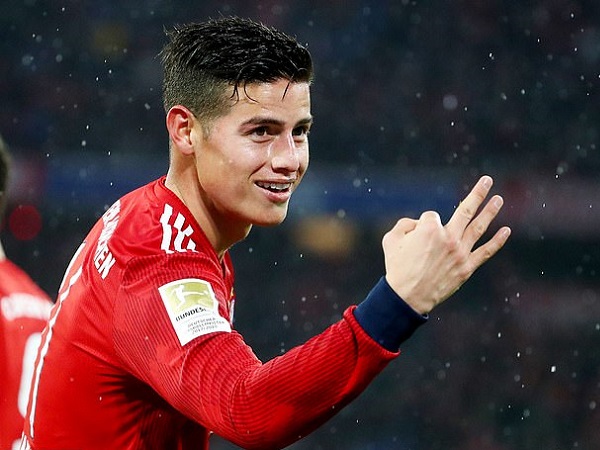 Clip: James Rodriguez tỏa sáng với cú hattrick, Bayern Munich 'trút giận' lên đối thủ