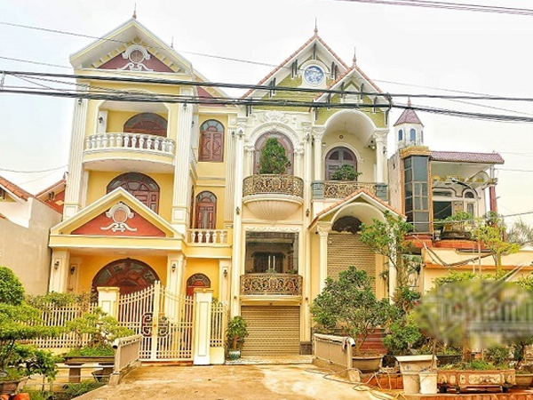 Làng tỷ phú ở Nam Định, cách vài chục mét có một dinh thự
