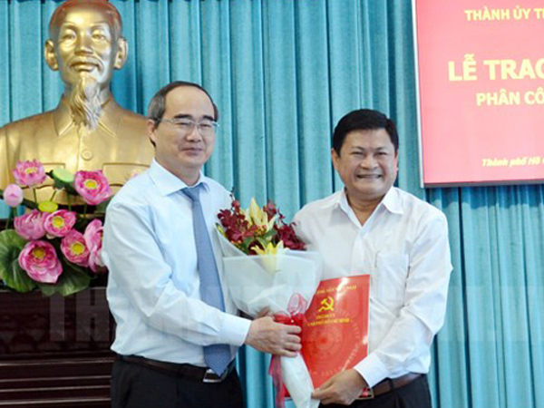Ông Huỳnh Cách Mạng trở lại làm Phó Ban tổ chức Thành ủy TP HCM