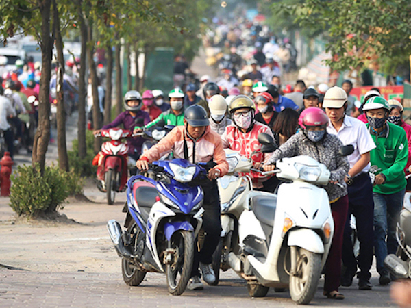 Hà Nội nghiên cứu hạn chế đăng ký xe máy ở quận nội thành
