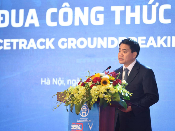 Hà Nội khởi công đường đua công thức 1