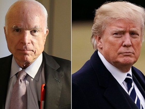 Hiềm khích không dứt giữa Trump với cố thượng nghị sĩ McCain