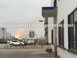 Kinh hoàng vụ nổ, đứng cách hơn nghìn mét vẫn bị hất bay
