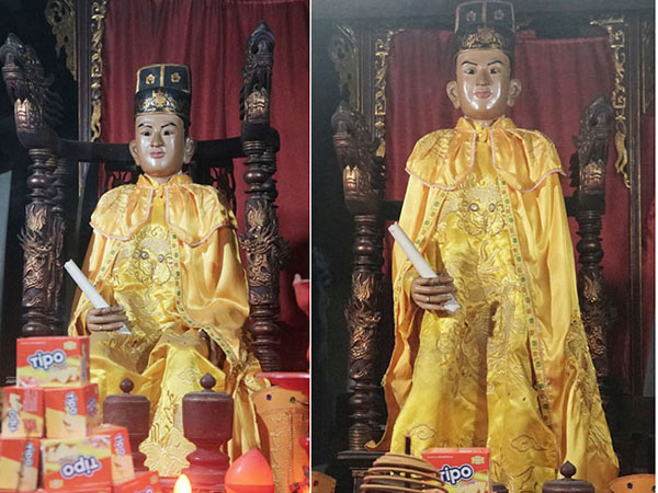 Kỳ lạ 2 pho tượng biết đứng lên, ngồi xuống trong ngôi miếu cổ hơn 700 tuổi