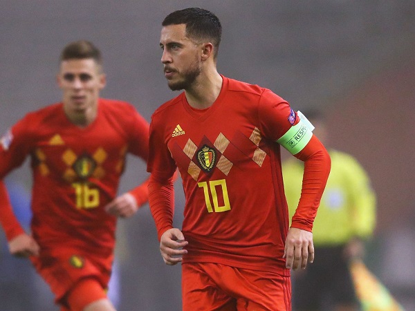 Eden Hazard đánh dấu cột mốc 100 bằng bàn thắng, ĐT Bỉ thắng trận thứ 2 liên tiếp