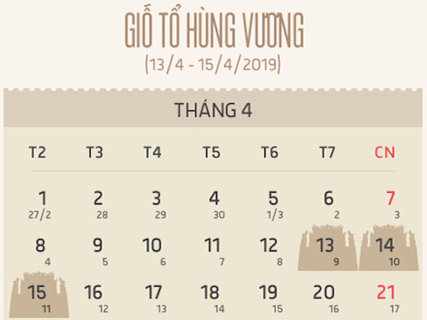 Học sinh Sài Gòn được nghỉ 8 ngày lễ Giỗ tổ Hùng Vương và 30/4, 1/5