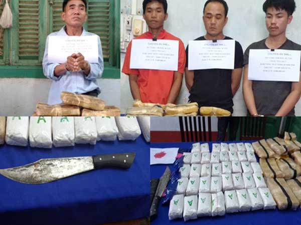Phá đại án 'khủng' 110.000 viên ma túy, 1 trinh sát biên phòng bị đâm trọng thương