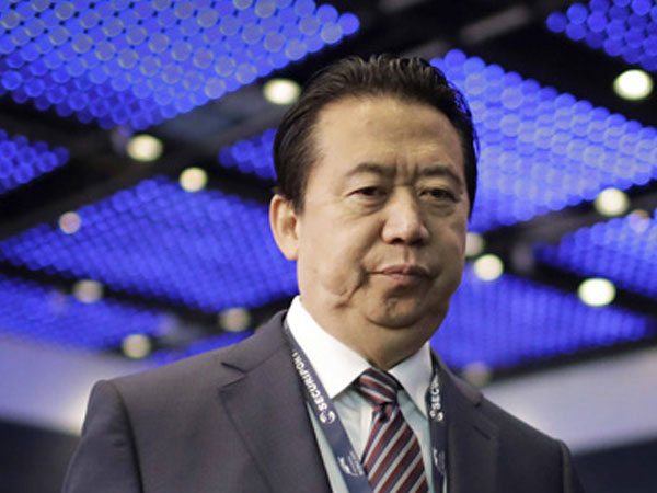 Trung Quốc sắp truy tố cựu chủ tịch Interpol Mạnh Hoành Vĩ