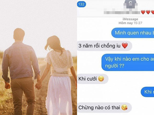 Dở khóc dở cười trước cô bạn gái yêu 3 năm không cho bạn trai đụng vào người nhưng lại chỉ đồng ý cưới khi nào có thai