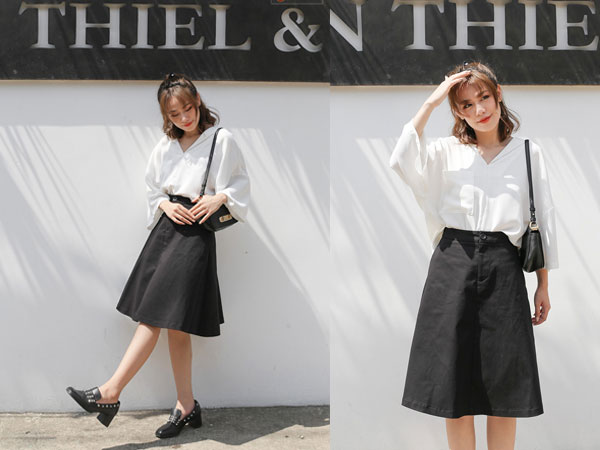 Áo blouse + chân váy chữ A và crop top + quần túi hộp là 2 công thức bạn sẽ muốn áp dụng ngay sau khi ngắm street style giới trẻ Việt tuần qua