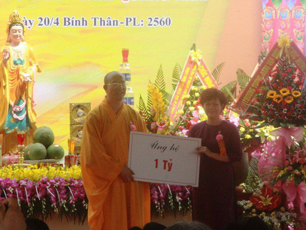 Bí thư Quảng Nam lên tiếng về dự án xây chùa Ba Vàng: Hình ảnh tài trợ chỉ là tượng trưng