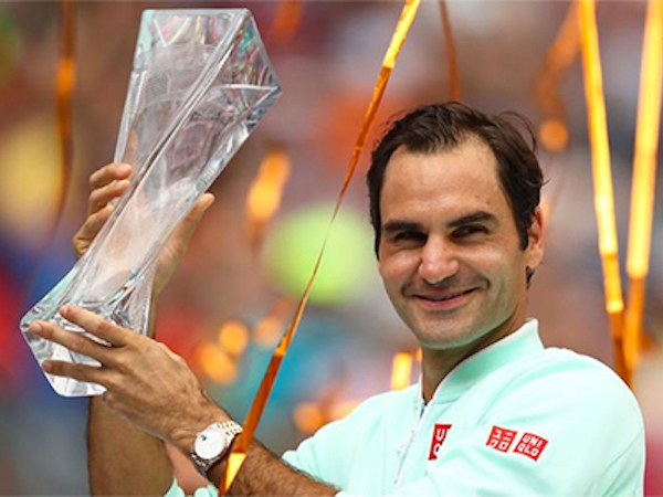 Federer giành danh hiệu ATP thứ 101