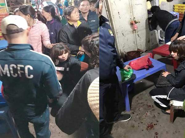 Kẻ nổ súng cướp tiền chợ Long Biên hét lên: 'Tất cả ngồi im đưa tiền đây'