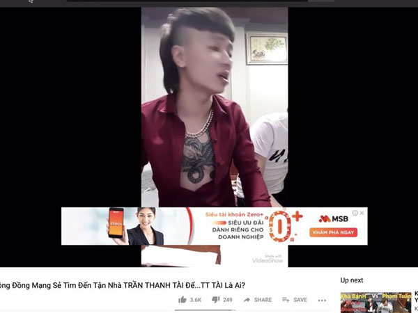 Doanh nghiệp nào trả tiền quảng cáo trên kênh của Khá Bảnh?