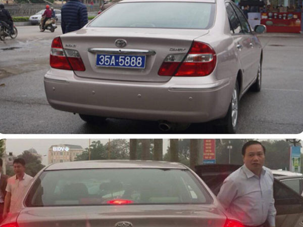 Xôn xao thông tin Chủ tịch HĐND tỉnh Ninh Bình đi xe biển xanh 80B