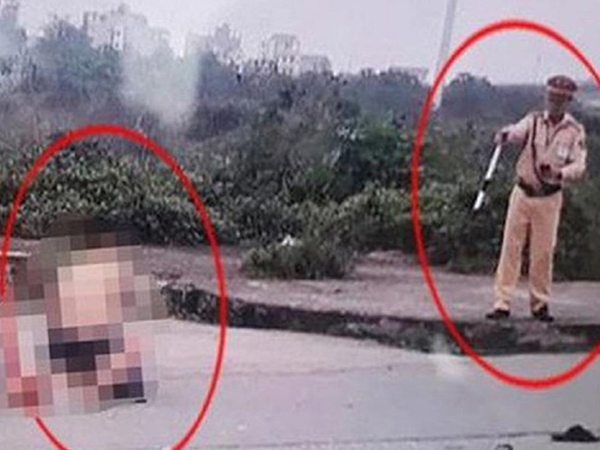 CA Ninh Bình nêu danh tính và thông tin về việc trung tá CSGT đứng nhìn thanh niên đâm cô gái