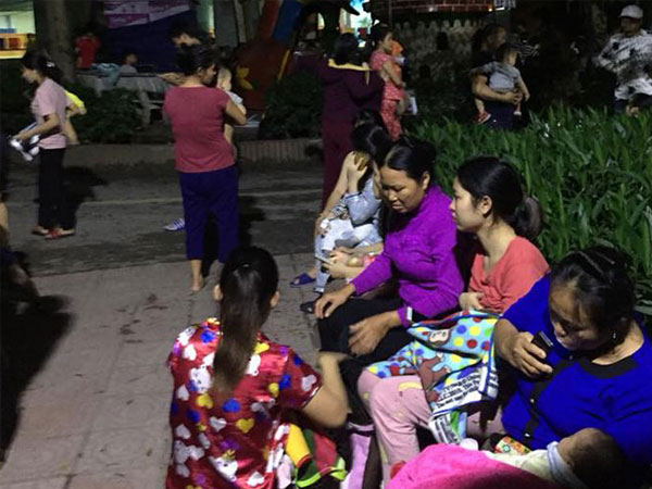 Cháy ở Bệnh viện Nhi Trung ương, bệnh nhân náo loạn