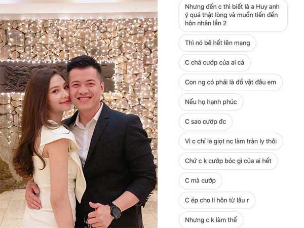 Rò rỉ đoạn tin nhắn Lưu Đê Ly giải thích về chuyện cướp chồng, mong một ngày sẽ được thông cảm