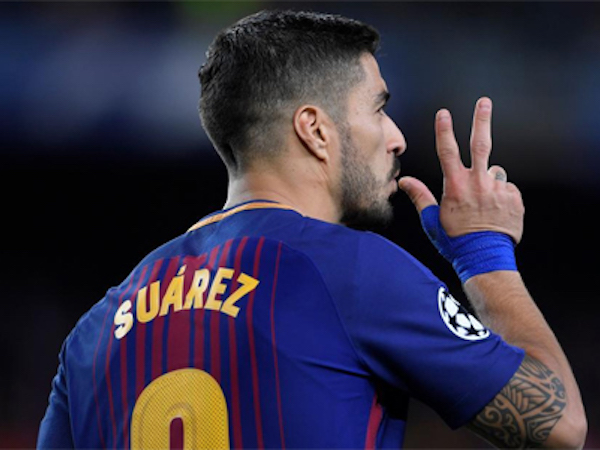 Suarez tịt ngòi sân khách gần bốn năm trước trận gặp Man Utd