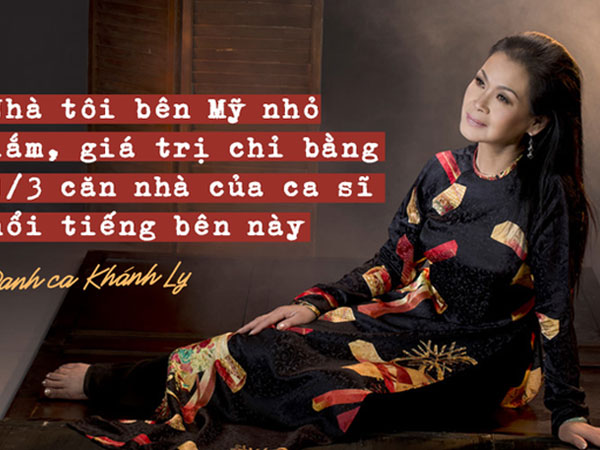 Khánh Ly: 'Tôi dọn dẹp, nấu cơm, rửa chén, giặt quần áo. Tôi làm tất cả việc nhà như một osin vậy'
