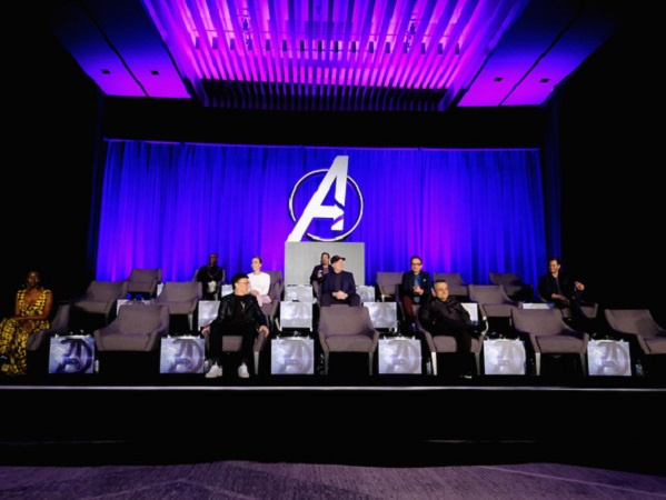 Họp báo 'Avengers: Endgame' chừa ghế trống để tưởng nhớ các siêu anh hùng đã hy sinh