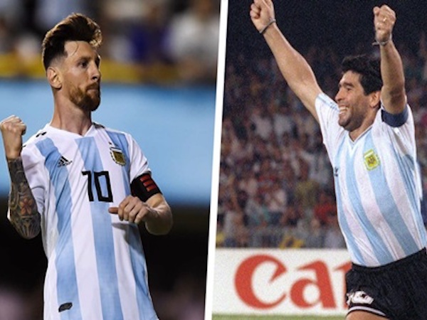 Messi bị chê không bao giờ đạt đẳng cấp bằng Maradona